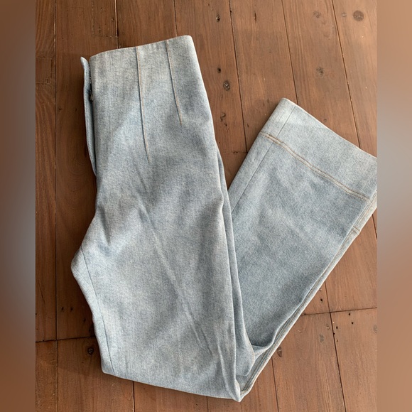 NEW Veronica Beard Hawthorn pant blue mirage - Picture 4 of 9